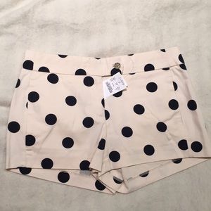 Polka dot shorts- runs big